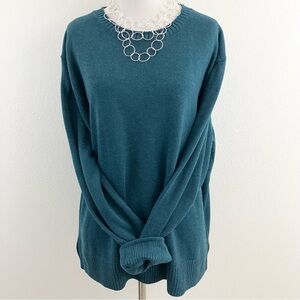 Ella Moss | Dark Teal Sweater Top
